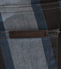 Dolce & Gabbana Chic Blue Striped Slim Fit Girly Jeans