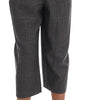 Dolce & Gabbana Gray Wool Capri Pants