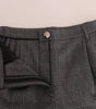 Dolce & Gabbana Gray Wool Capri Pants