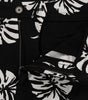 Dolce & Gabbana White Black Leaf Cotton Stretch Slim Pants