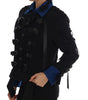 Dolce & Gabbana Black Wool Trench Jacket