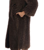 Dolce & Gabbana Brown Raccoon Fur Coat Jacket
