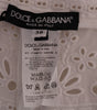 Dolce & Gabbana Mulicolor Majolica Cutout Capri Pants