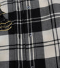 Chemise en laine à carreaux et sequins enchantés Dolce & Gabbana