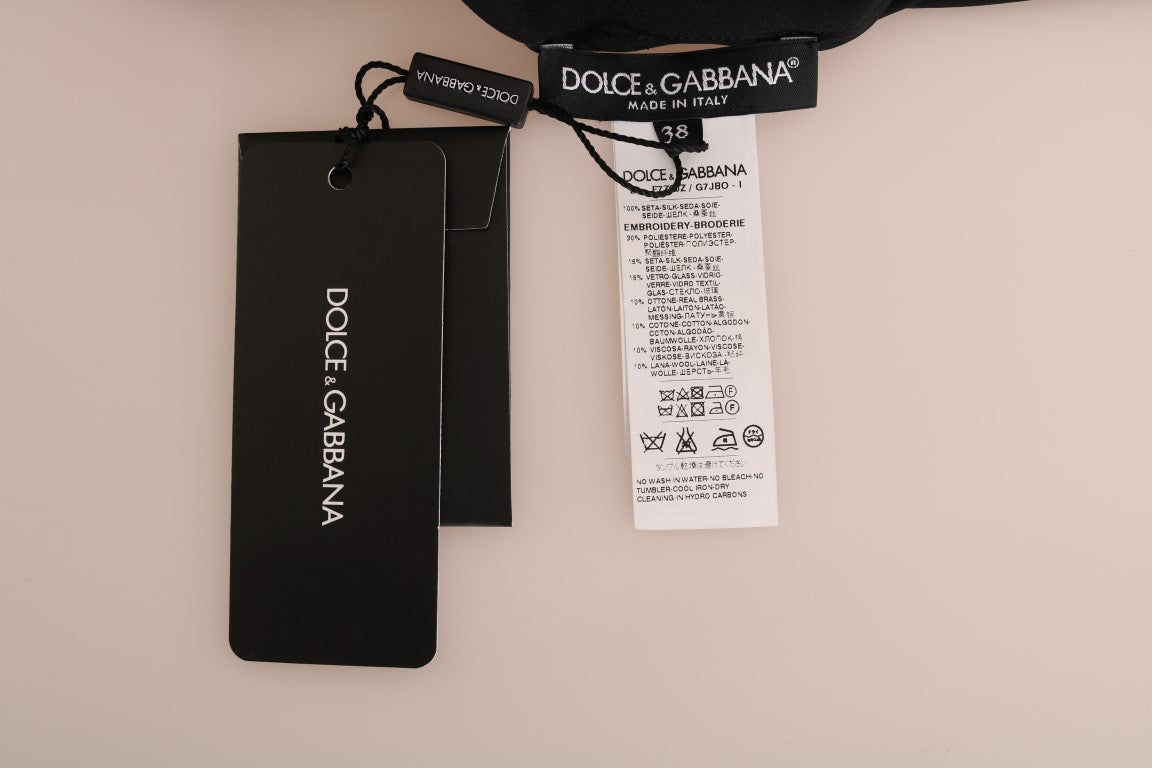 Chemisier en soie brodé Dolce &amp; Gabbana Fairy Tale