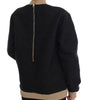 Dolce & Gabbana Enchanted Sequined Black Brocade Sweater