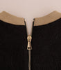 Dolce & Gabbana Enchanted Sequined Black Brocade Sweater