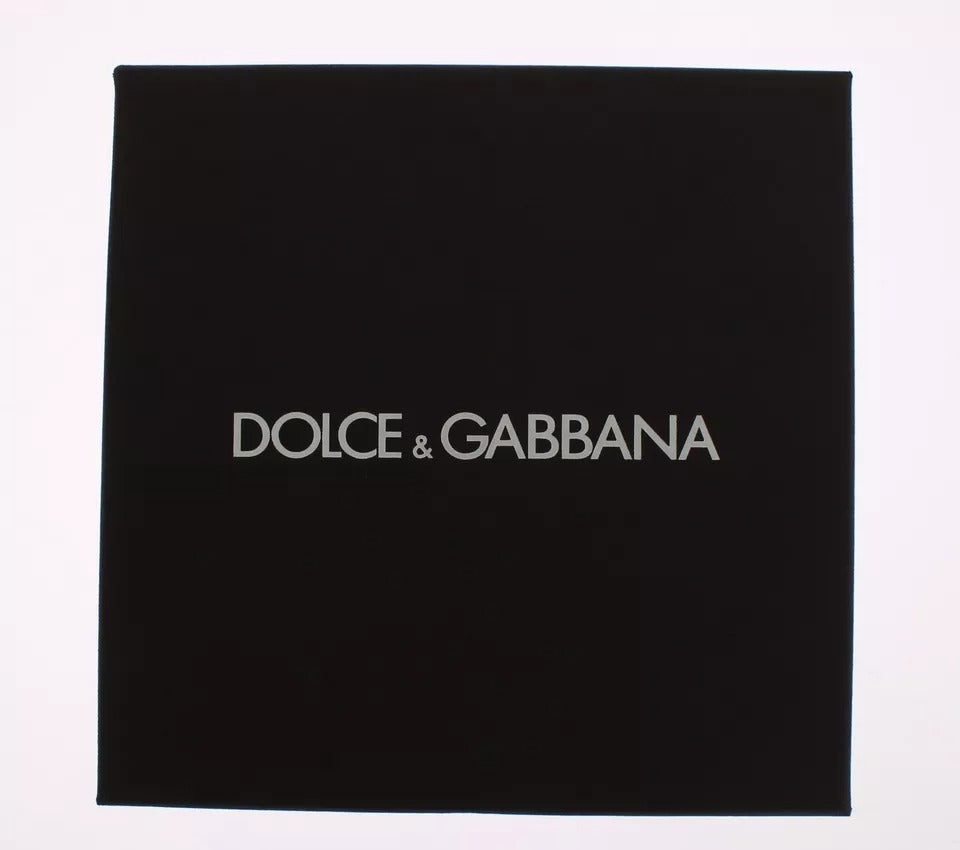 Tapis de souris en cuir vert Dolce & Gabbana