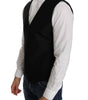 Dolce & Gabbana Black Polka Dot Pattern Vest