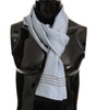 Dolce & Gabbana Blue Silk Polka Dot Scarf