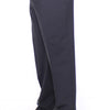 Dolce & Gabbana Black Wool Stretch Pleated Pants