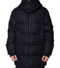 Dolce & Gabbana Black Nylon Hooded Puffer Men Coat Jacket