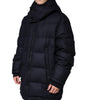 Dolce & Gabbana Black Nylon Hooded Puffer Men Coat Jacket