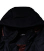 Dolce & Gabbana Black Nylon Hooded Puffer Men Coat Jacket