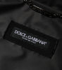 Dolce & Gabbana Black Polyester Hooded Men Full Zip Jacket