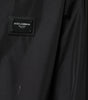 Dolce & Gabbana Black Polyester Hooded Men Full Zip Jacket