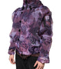 Dolce & Gabbana Purple Camouflage Hooded Men Blouson Jacket