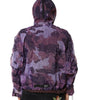 Dolce & Gabbana Purple Camouflage Hooded Men Blouson Jacket