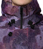 Dolce & Gabbana Purple Camouflage Hooded Men Blouson Jacket