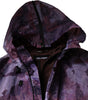 Dolce & Gabbana Purple Camouflage Hooded Men Blouson Jacket