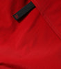 Dolce & Gabbana Red Nylon Hooded Men Full Zip Parka Jacket