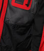 Dolce & Gabbana Red Nylon Hooded Men Full Zip Parka Jacket