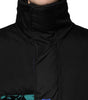 Dolce & Gabbana Black Nylon Puffer Men Full Zip Jacket