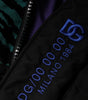 Dolce & Gabbana Black Nylon Puffer Men Full Zip Jacket