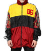 Dolce & Gabbana Multicolor Patchwork Men Full Zip Sweater
