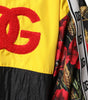 Dolce & Gabbana Multicolor Patchwork Men Full Zip Sweater
