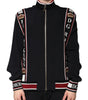 Dolce & Gabbana Black DG King Full Zip Sweatshirt Sweater