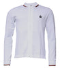 Dolce & Gabbana White Crown Men Full Zip Sweatshirt Sweater