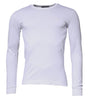 Dolce & Gabbana White Crown Crew Neck Cotton Pullover Sweater
