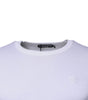 Dolce & Gabbana White Crown Crew Neck Cotton Pullover Sweater