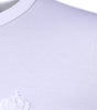 Dolce & Gabbana White Crown Crew Neck Cotton Pullover Sweater