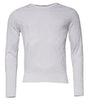 Dolce & Gabbana White Silk Crew Neck Men Pullover Sweater