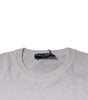 Dolce & Gabbana White Silk Crew Neck Men Pullover Sweater