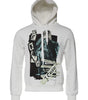 Dolce & Gabbana White Caesar Cotton Hooded Pullover Sweater