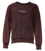 Dolce & Gabbana Brown Logo Cotton Crew Neck Pullover Sweater