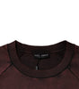 Dolce & Gabbana Brown Logo Cotton Crew Neck Pullover Sweater