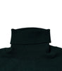 Dolce & Gabbana Green Cashmere Turtleneck Men Pullover Sweater
