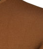Dolce & Gabbana Brown Logo Plaque Crew Neck Pullover Sweater