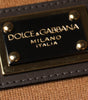 Dolce & Gabbana Brown Logo Plaque Crew Neck Pullover Sweater