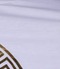 Versace White Medusa Print Cotton Crew Neck T-shirt