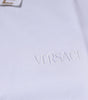 Versace White Viscose Collared Men Polo Short Sleeves T-shirt