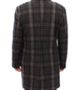 Dolce & Gabbana Gray Double Breasted Coat Jacket