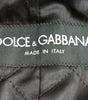 Dolce & Gabbana Gray Double Breasted Coat Jacket