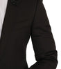 Dolce & Gabbana Elegant Brown Jacquard Martini Suit