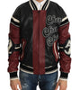 Dolce & Gabbana Leather Club Lounge Black Red Jacket