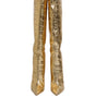Dolce & Gabbana Gold Leather Stiletto Heels High Boots Shoes